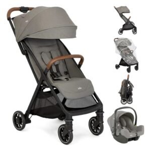 Coche Travel System Joie Pact Pro Pebble Gris