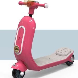 Monopatin Moto Vespa Rosa