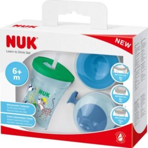 Vaso Set Nuk Evolution Cup Verde Azul