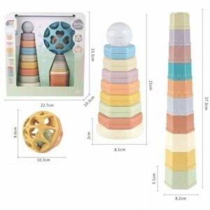 Baby Favorite Pelotas Vasos y Torre Castillo