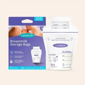 Bolsa de almacenamiento de leche 120ml x 50 Lansinoh